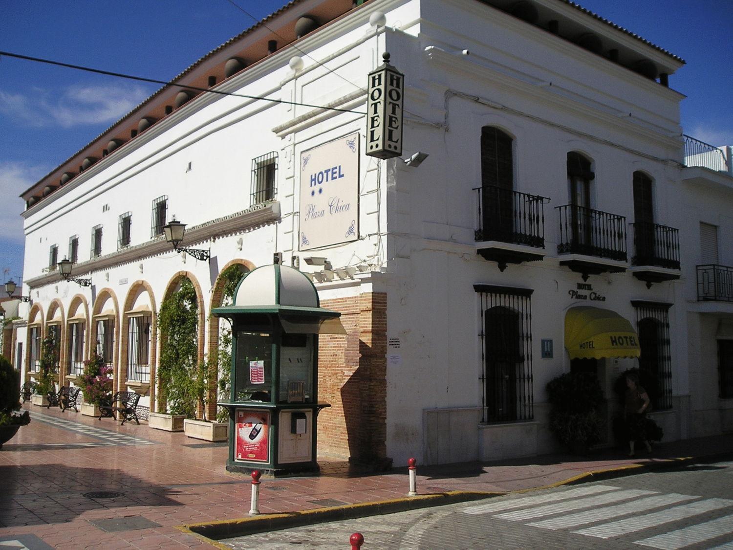 Plaza Chica Hotel Cartaya Luaran gambar